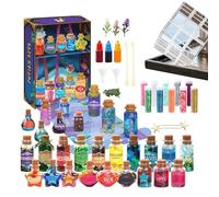 Potions De Fée, Kit d'Artisanat pour Potions en Intérieur, Ensemble d'Activités avec Flacons pour Garçons Filles Familles Anniversaire Noël