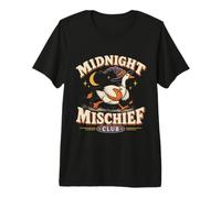 Potiron Spooky Witch Goose Halloween Midnight Mischief Club T-Shirt Haut de Gamme