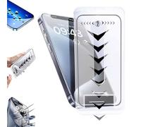 POTKFMN Silk Screen Dust-Free Room Tempered Film, for iPhone16 15 14 13 12 11 Pro Max, 2024 New Invisible Screen Protector for iPhone Without Bubbles, HD Anti-Peep Tempered Film (HD Film,for 15)