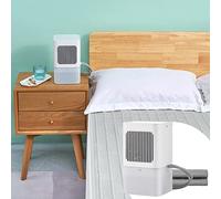 potow Matelas refroidi à l'eau de réservoir de 2L Matelas de Refroidissement d'été Télécommande (2M) Couverture de Circulation d'eau, 6W,160×140cm