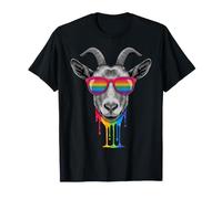 Potrait d'illustration d'amant de chèvre Mignon T-Shirt