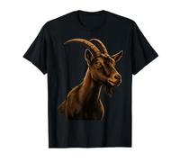 Potrait d'illustration d'amant de chèvre Mignon T-Shirt