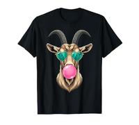 Potrait d'illustration d'amant de chèvre Mignon T-Shirt