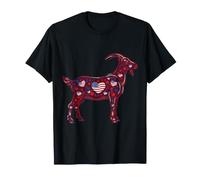 Potrait d'illustration d'amant de chèvre Mignon T-Shirt