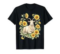 Potrait d'illustration d'amant de chèvre Mignon T-Shirt