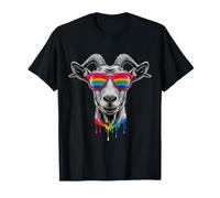 Potrait d'illustration d'amant de chèvre Mignon T-Shirt