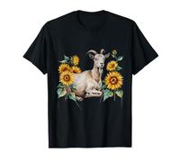 Potrait d'illustration d'amant de chèvre Mignon T-Shirt