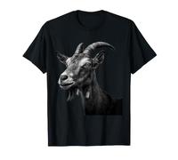 Potrait d'illustration d'amant de chèvre Mignon T-Shirt