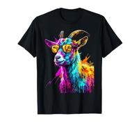 Potrait d'illustration d'amant de chèvre Mignon T-Shirt