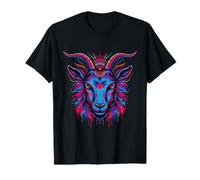 Potrait d'illustration d'amant de chèvre Mignon T-Shirt
