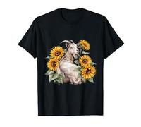 Potrait d'illustration d'amant de chèvre Mignon T-Shirt