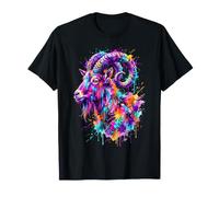 Potrait d'illustration d'amant de chèvre Mignon T-Shirt