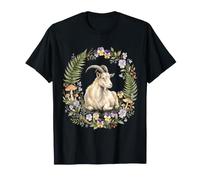 Potrait d'illustration d'amant de chèvre Mignon T-Shirt