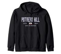 Potrero Hill, Terrain de San Francisco en Californie//Potrero Hill Sweat à Capuche