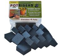 Potrisers (Taille Standard, 16 Pieds Invisibles pour jusqu'à 5 Pots de Fleurs ou Statues, Parfait pour Les terrasses, Les plafonds, Les Jardins et Les serres - Fabriqué aux États-Unis.