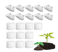 Pots à,10 Pièces Godets de Pépinière Tour Verticale Hydroponique | Panier de Culture PVC Système de Croissance sans Sol Conteneur à Fleurs Intérieur