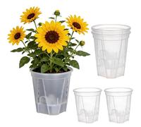 Pots à arrosage Automatique - Jardinières pour d'intérieur, conteneurs d'irrigation respectueux de l'environnement, jardinière de Fleurs | Pot de Jardin de Bureau pour Herbes succulentes, fleu