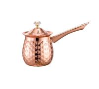 Pots à beurre compacts avec couvercle pour mousser le lait, facile à nettoyer, portable