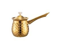 Pots à beurre compacts avec couvercle pour mousser le lait, facile à nettoyer, portable, tasse à mousser le lait, pots à café en acier inoxydable