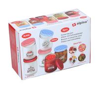 Pots à Couvercle Vissé - Lot de 6 (assortis)