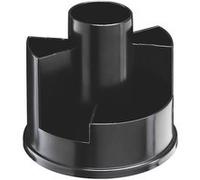 Pots à crayons plastique rotatif noir, multi compartiment - Wonday