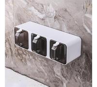 Pots À Épices, Récipients D'assaisonnement Muraux Autocollants, Pots À Épices En Plastique, Boîte À Épices Avec Cuillère, Utilisés For Stocker Les Épices, Le Sel Et Le Sucre