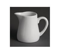 Pots à lait blancs 305 ml x 6 pièces