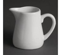 Pots à lait blancs Olympia 212 ml x 6 Blanc G