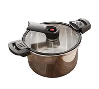 Pots à pression multifonctions en acier inoxydable 304 de qualité supérieure - 3,6/5,4 L - Idéal pour les soupes, ragoûts et repas familiaux - Faitout de cuisson sous pression