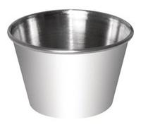 Olympia GG878 Lot de 12 tassesà sauce en acier inoxydable 70 ml