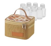 Pots d'assaisonnement pour camping, kit de camping, support portable de grande capacité avec sac de rangement en tissu Oxford 600D crypté pour camping en plein air barbecue