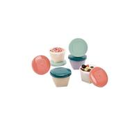 Pots de conservation Babybols Biosourcés - Lot de 6x 180 ml