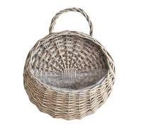 Pots de Fleurs à Suspendre En Rotin, Panier Porte-Fleurs Suspendu Tissé à La Main, Suspendu Panier Tissé Décoration Murale, Panier Jardinière Suspendue Pot pour Plantes, Intérieure Ou Extérieure, m