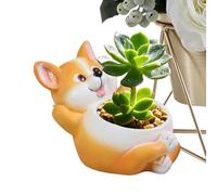 Pots de Fleurs Animaux,Pots de Fleurs Animaux Mignons - Vase Décoratif Cartoon en Résine pour Jardin Salon Chambre Intérieur Extérieur Décoration Maison
