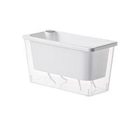 Pots de fleurs autiarvio - jardinières de fleurs de jardinage intérieur, pot de rebords de fenêtre de balcon durable | Boîte d'irrigation de grande capacité intégrée dans le réservoir, conteneur