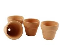 Pots de fleurs, d: 3,4 cm, h: 3,1 cm, 48pièces G