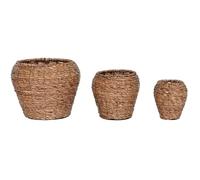 Pots De Fleurs - Home Esprit - Marron Métal - 41x41x32 Cm - Lot De 2 - Multicolore Multicolore