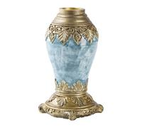 Pots de fleurs pour bouquet, vases Bud - Petits pots de fleurs, Art décoratif, moderne occidental, décorations en pot de pampas, résine, minimaliste, fait à la main, boho agate colo pour table basse