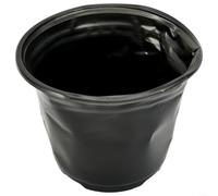 Pots de fleurs ronds en plastique pour aloe vera, bonsaï, plantes grasses et herbes aromatiques, 150 x 105 x 132 mm et 170 x 120 x 140 mm, pour intérieur et extérieur (A)