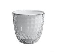 Pots de fleurs transparents à auto-arrosage pour jardinage intérieur, réservoir d'eau intégré, réduit la fréquence d'arrosage, pots de fleurs en plastique léger pour bonsaï et herbes Monstera (11 cm)