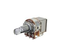 Pots de guitare à arbre Long, 2 pièces, potentiomètres Push Pull 250K /500K for pièces de guitare électrique basse