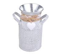 Pots De Plantes Succulentes Vase à Fleurs Pichet Décoratif Bidon De Lait Galvanisé Barils De Fleurs Vintage Décoration De Jardinière Cruche Vase Minable Le Fer Fleur Décorative