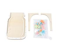 Pots de Récompense d'étoile de Salle de Classe, Support en Bois, Pot de Récompense d'étoile pour Enfants, Encouragement à l'entraînement de Routine pour l'école