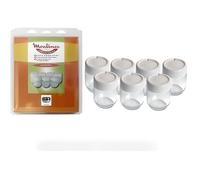 Pots de Yaourt - Moulinex - BVMPIECES - 7 Pots - Indicateur de Date