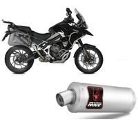 Pots D'echappement MIVV DAKAR Acier pour TRIUMPH TIGER 1200 GT/RALLY 2021 > 2023