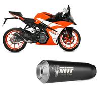 Mivv X-m1 Ktm 125/390 Duke/rc 125/390 2017-20 Kt.019.lc4b Homologated Slip On Muffler Argenté Homologated