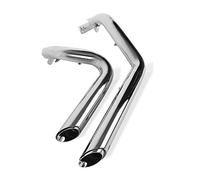 Pots d'échappement pour Harley-Davidson Sportster 883 1200 04-13 Chrome