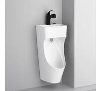 Pots d'urinoir Urinoir Anti-éclaboussures Pour Hommes, Anti-déversement, Urinoirs D'angle Pour Chasse D'eau Masculine Pour Salle, Urine Murale Pour Adulte Sans Contact(White)