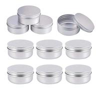 Pots en Aluminium,Conteneurs de baume Pots de voyage Conteneurs Cosmétiques Conteneurs cosmétiques vides pour bricolage Artisanat Cosmétiques Salve Cream Bougie Baume à lèvres Voyage