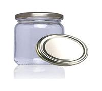 Pots en verre avec couvercle pour conserves maison, légumes, pâtes, bocaux verre avec couvercle pots avec couvercle pour bonbons